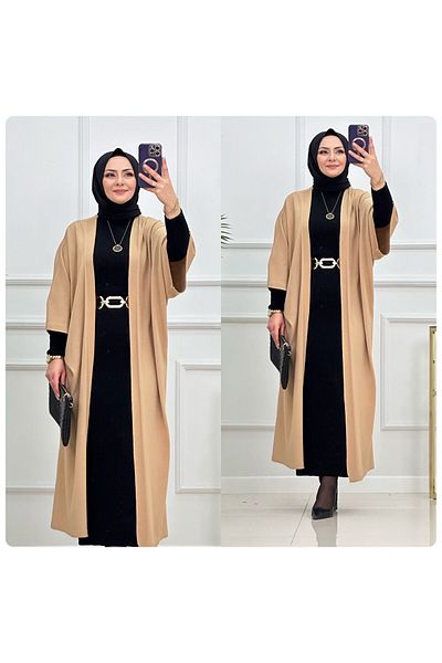 Enans Design Women's Hijab Kimono Kaftan