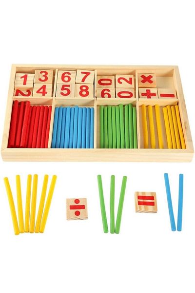 Montessori Tangram Gift Pasajdanal Math Game Sticks