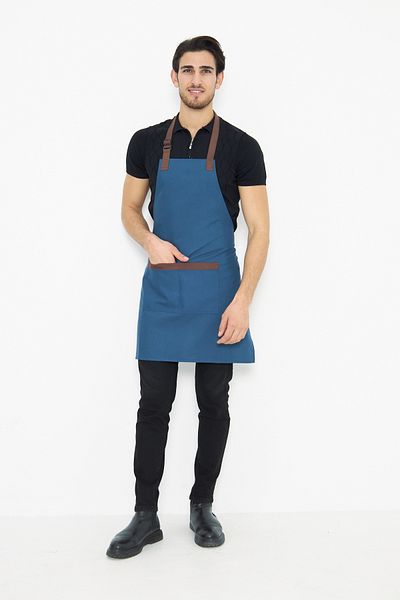 Monki Haus طارد المياه مقاوم للبقع مقهى باريستا السيراميك المعجنات كوك النادل زهرة مطعم مقهى Apron الرجال المئزر