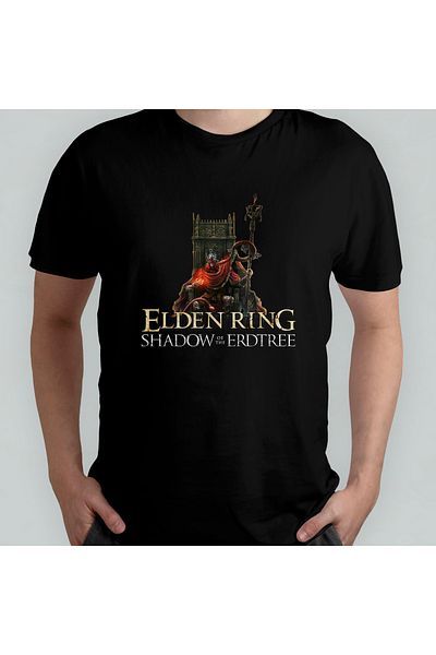 Pixxa Elden Ring Shadow of the Erdtree - Μπλουζάκι από 100% βαμβακερό λαιμόκοψη Μοντέλο 1