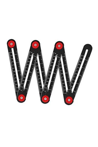 BGA 6 Handle Foldable Ruler Tiler Ruler Carpenter Master Measure Ruler Angle Finder