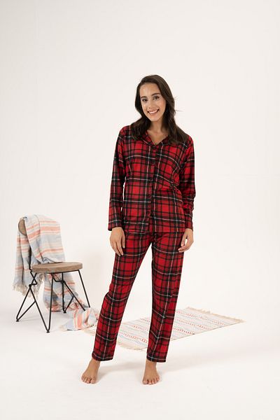 Estiva Set pijamale Estiva din piele intoarsa - 24347