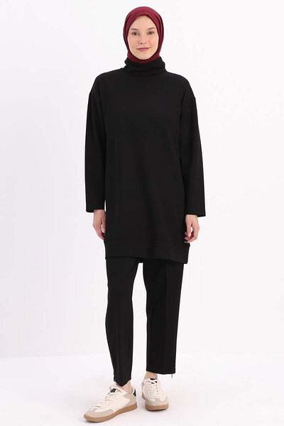 ALLDAY Black Turtleneck Tunic