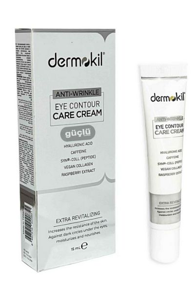 Dermokil 15 ml Eye Contour Care Cream - Eye Contour Care Cream, Moisturizer and Anti-Wrinkle