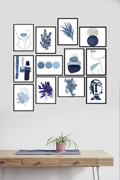 Table Wall Tables Blue Themed Table Models Moder Tables For Living Room 12 Pcs 15x20 Cm