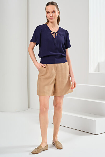 Naramaxx Keten Karışımlı Şort