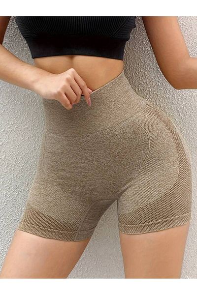 CEDAN Seamless High Waist Boyshorts, Sexy Comfortable Breathable Stretchy Intimates Panties, Women's Underwear