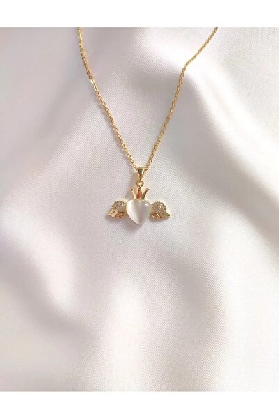 SeyCey.co قلادة القلب المجنح | فولاذ 316 لتر - غير قابل للتشويه | هدية المرأة