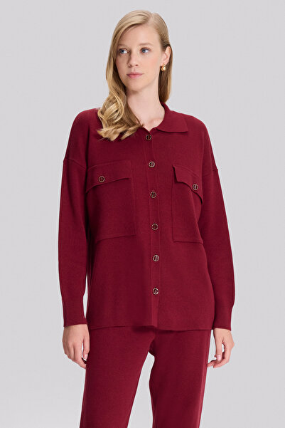 Naramaxx Gömlek Yakalı Düğmeli Triko Ceket