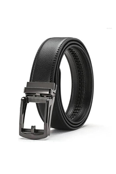 Bosskan Otomatik Tokalı Takım Elbıse Deliksiz Ithal Deri Kemeri