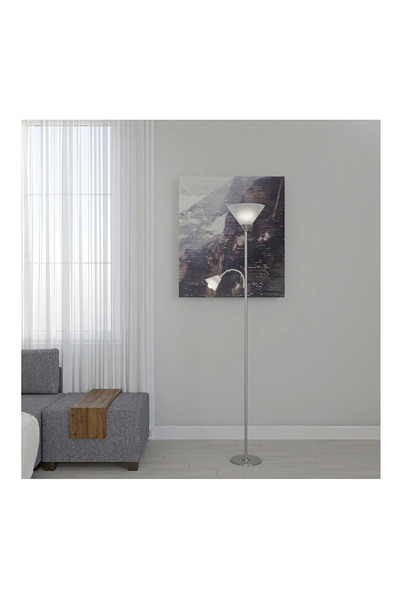 Altınkayaticaret Altınkaya Ticaret Yavrulu Okuma Lambalı Ayaklı Lambader