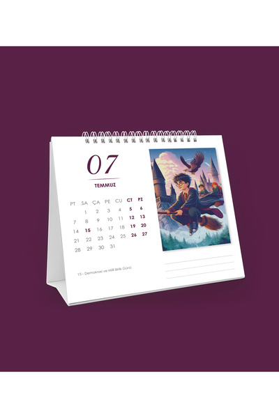 Genel Markalar Harry Potter 2025 Tasarım Takvim