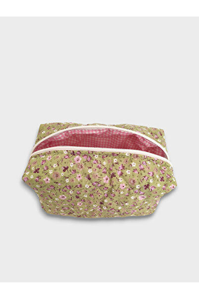 Fulia Elegance Kapitone Makyaj Çantası | Makeup Bag | Bakım Seyahat Kozmetik Çantası - Vera