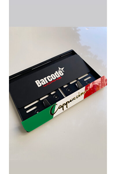 Barcode Works İtalyan Model Cappucino Motorsiklet Plakalık