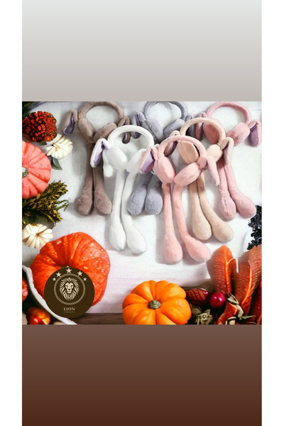 Lion Peluş Tavşan Kulaklık