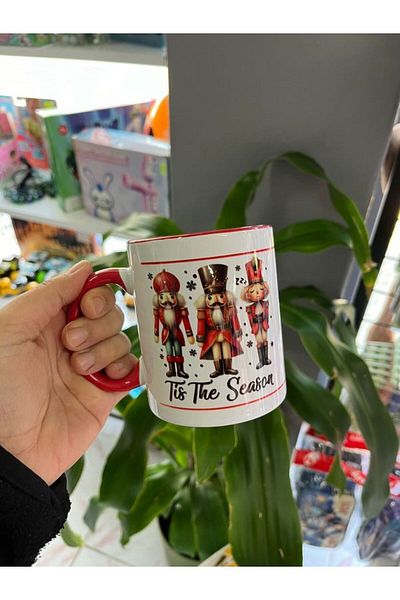 EyER Shoping كوب جندي ذو رصاصة حمراء مخصص للعام الجديد