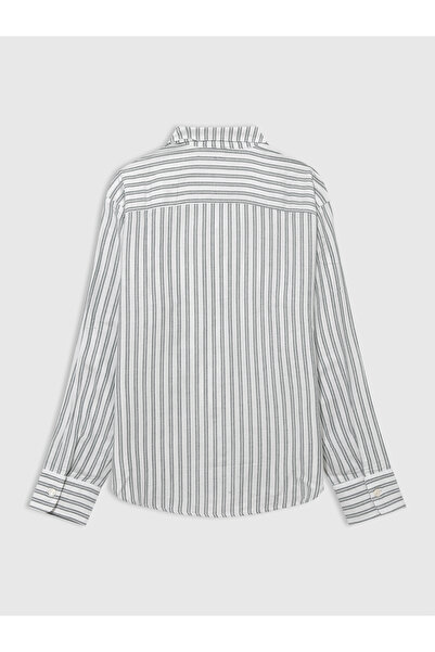 GAP KadınRelaxed Flannel Pijama Üstü