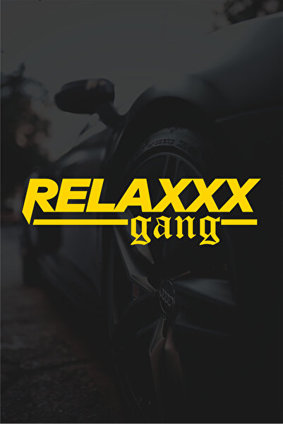 Quart Aksesuar ملصق زجاجي للسيارة مقاس 18 × 5 سم من Relax Gang