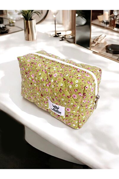 Fulia Elegance Калъф за грим с капитонирана подплата | Калъф за грим | Калъф за козметика за пътуване - Vera