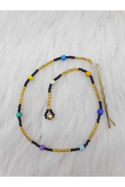 HAPPY HANDMADE 26cm Buckle/Hair Beads-Hair Earrings-Hair Accessory-Gift