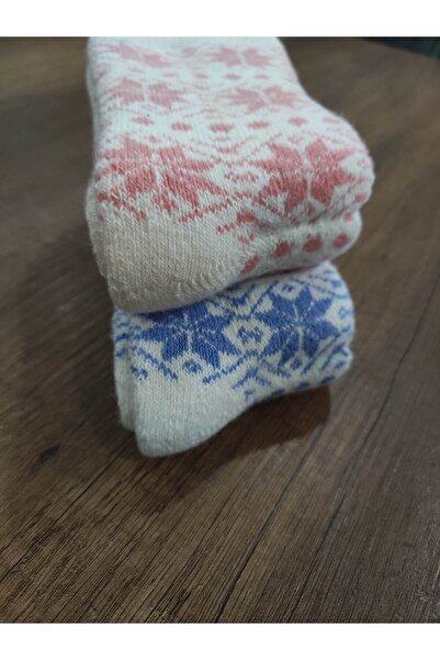 Leement socks Дамски 2 чифта дълги безшевни чорапи за хавлии от серията Premium