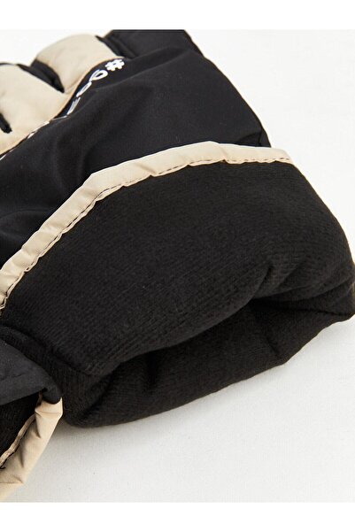 LC Waikiki LCW ACCESSORIES Text Printed Men's Snow Gloves