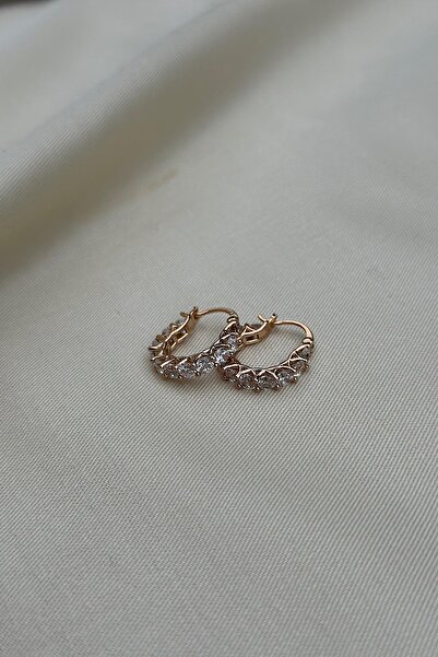 yucelique 18K Gold Kaplama Sun Garden Design Premium Küpe