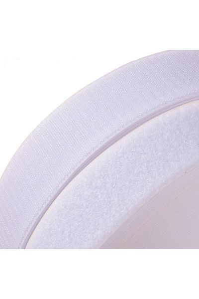 BGM TEKS 2 Meter White Velcro Tape - American Zipper