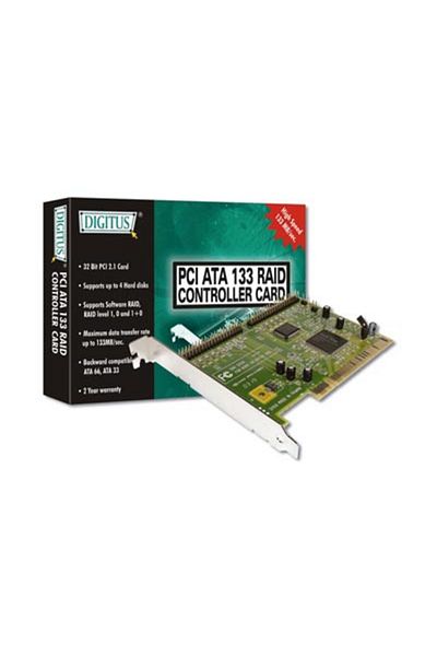 Digitus Pci Ata 133 Raid Control Card, 2 Port Tdrtr
