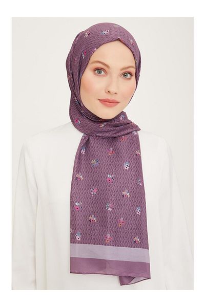 Armine TREND Βαμβακερό σάλι ARMINE TREND - 75x195%100 PES 2855 12