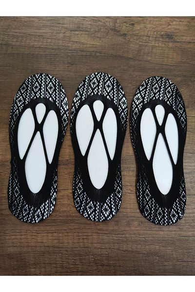 Leement socks Дамски чорапи за балерини Suba, 3 чифта, Micro File