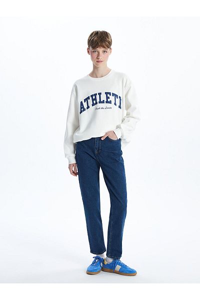 LC Waikiki Pantaloni de jeans pentru femei Lcwk Mom Fit