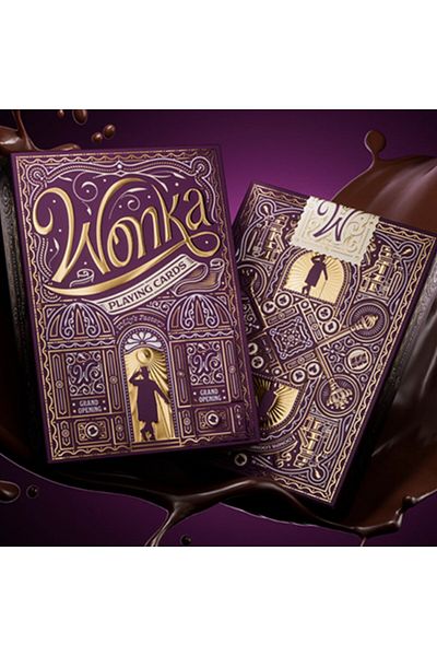 OyuncaklarÜlkesi Theory11 Wonka Premium Playing Cards Limited Edition Collectable Playing Cards