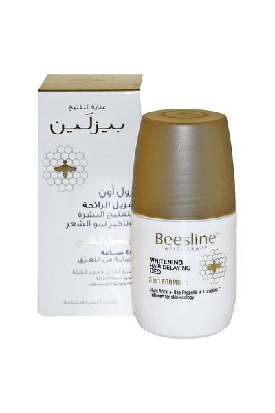 Beesline مزيل عرق بيزلين لتفتيح البشرة وتأخير نمو الشعر 50 مل