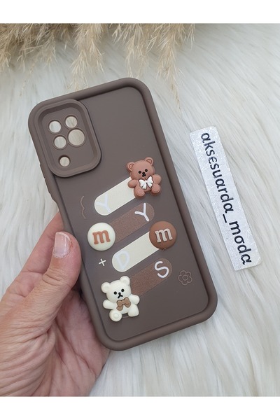 Aksesuarda Moda HUAWEİ P40 LİTE Uyumlu Figürlü Silikon Kılıf