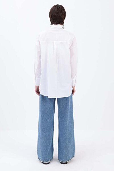 ALLDAY White-Rubble Shirt Tunic