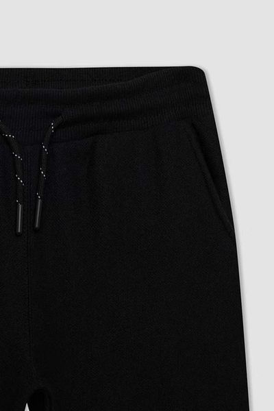 DeFacto Black Boy's Pique School Sweatpants - K8846a623au