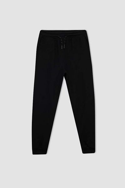 DeFacto Black Boy's Pique School Sweatpants - K8846a623au
