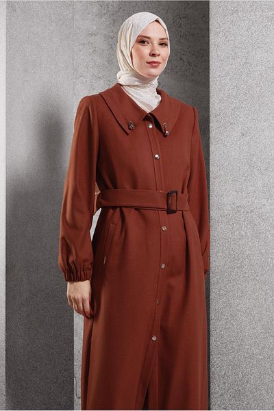 Alvina Belted Trench Cotton 10922