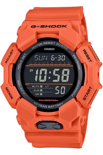 Casio ساعة جي شوك الرجالية الرقمية الكاجوال - Gd-010-4dr