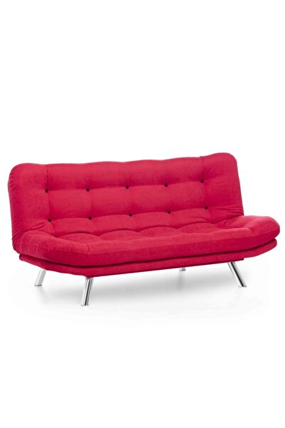 Pafu Misa Üçlü Yataklı Koltuk - Kırmızı