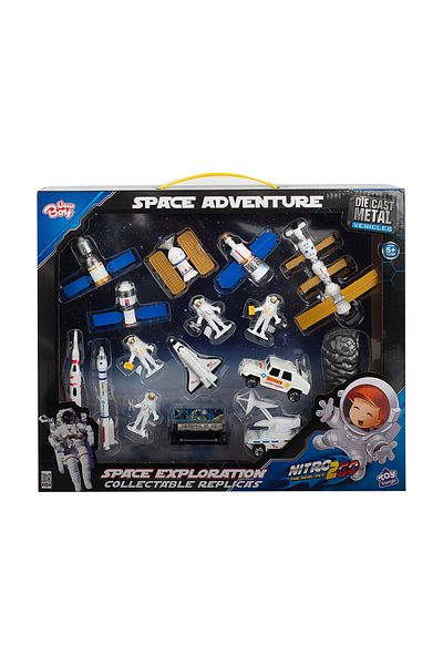 Nitro2go Die-Cast Metal Space Adventure (17pcs)