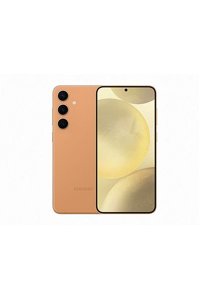 Samsung هاتف ذكي Galaxy S24 Plus 5G بذاكرة وصول عشوائي 12 جيجابايت وسعة تخزين 512 جيجابايت - برتقالي رملي