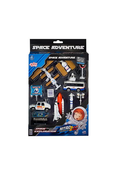 Nitro2go Die-Cast Metal Space Adventure (12pcs)