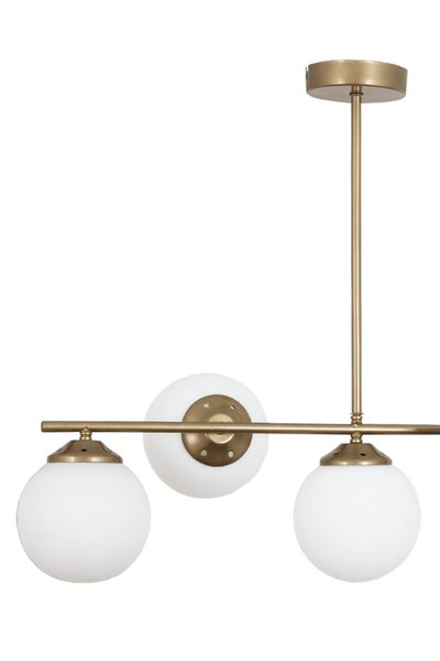 Taşcan Aydınlatma Modena 5 Li Eskitme Avize-Beyaz Camlı Dekoratif Tasarım Yatak Odası Mutfak Salon Avize