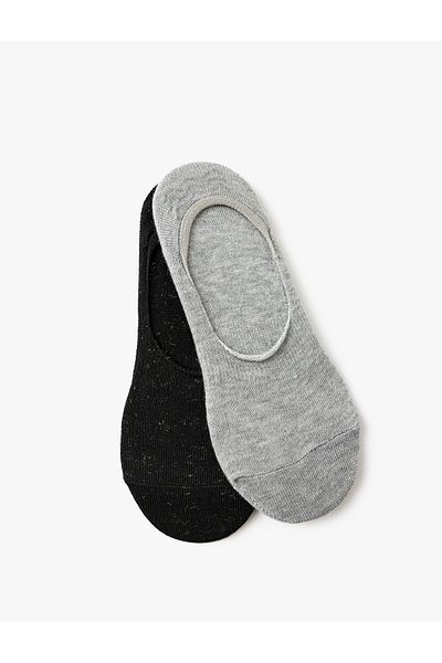 Koton Set of 2 Ballerina Socks - Multicolored