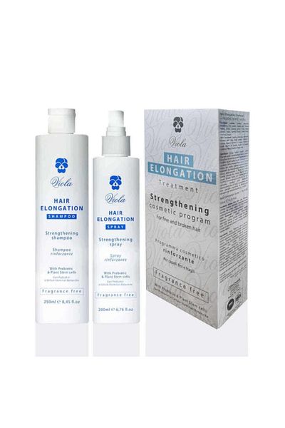 Viola Hair Elongation Program Shampoo 250ml + Spray 200ml Set, 2 Pieces