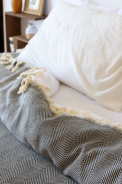 Koza Mix towel Double Bedspread Black 200 X240 Cm