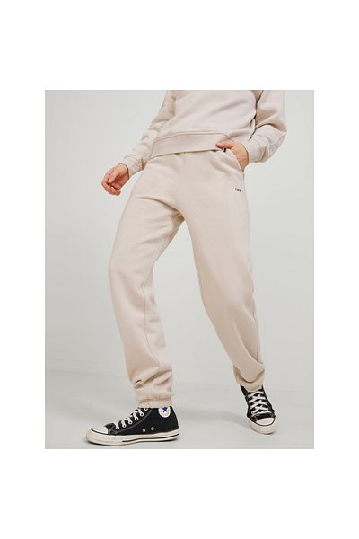 Jack & Jones Γυναικεία φούτερ Jack&jones Relaxed Cut ψηλόμεση μπεζ 12223960