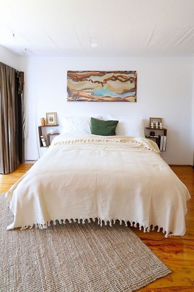 Koza Mix towel Cream Double Fringed Bedspread/Pique 200 X240 cm